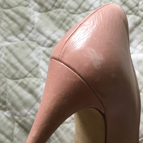 Pura Lopez | Leather Peep Toe Bow Front Heels - Picture 8 of 8